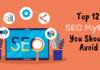 Top 12 SEO Myths to Avoid to Get Better Search Rankings