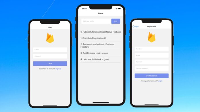 Steps to get firebase authentication for my React Native app